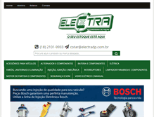 Tablet Screenshot of electradp.com.br